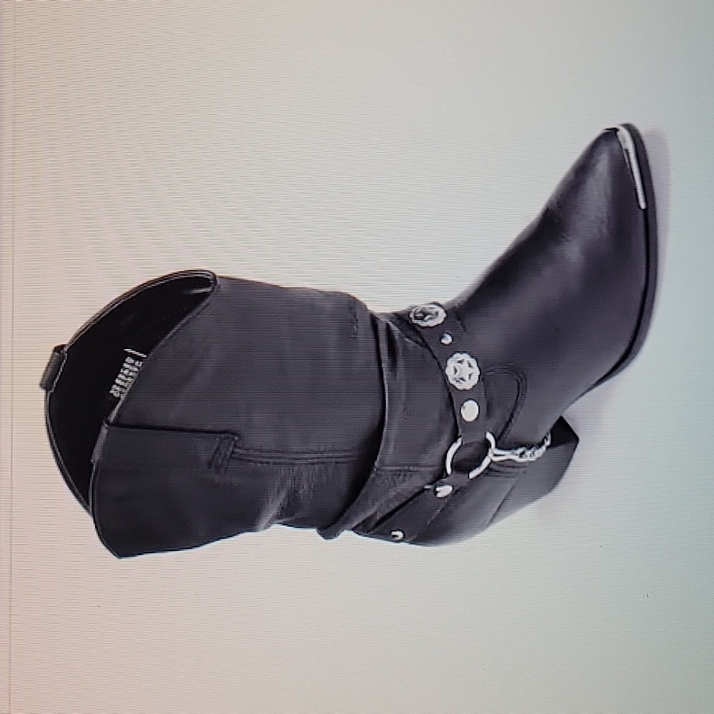 Dingo Slouch Cowgirl Boots. Size 8W